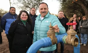 Las obras en Chamical ya almacenan 170 millones de litros de agua | Obras hídricas