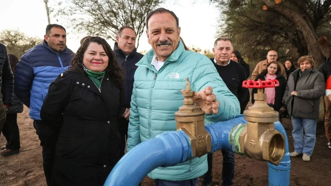 Contra la crisis hídrica: las obras de Quintela lograron almacenar 170 millones de litros de agua en La Rioja