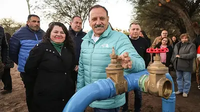 Contra la crisis hídrica: las obras de Quintela lograron almacenar 170 millones de litros de agua en La Rioja Contra la crisis hídrica: las obras de Quintela lograron almacenar 170 millones de litros de agua en La Rioja