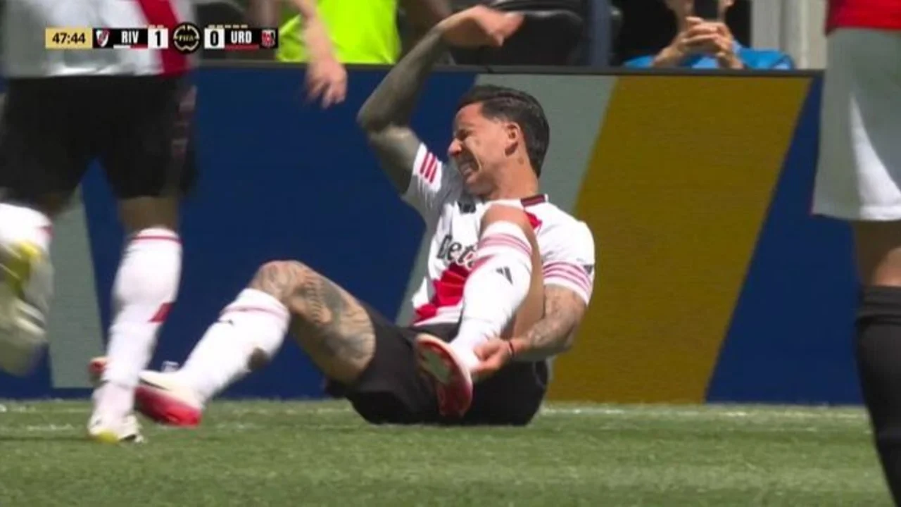 Gol de River y terrible lesión pra Driussi en el Mundial de Clubes 