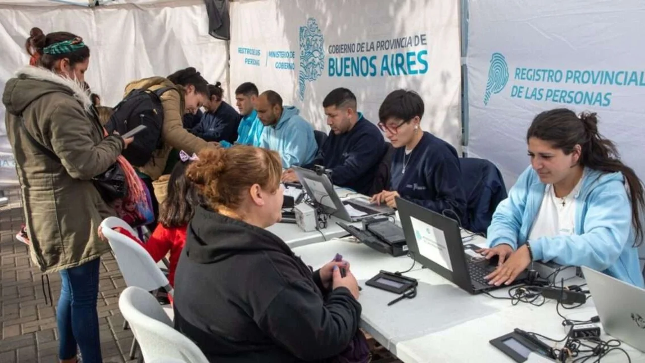 A través de operativos barriales, PBA garantizó la realización de más de 2.300 trámites registrales gratuitos