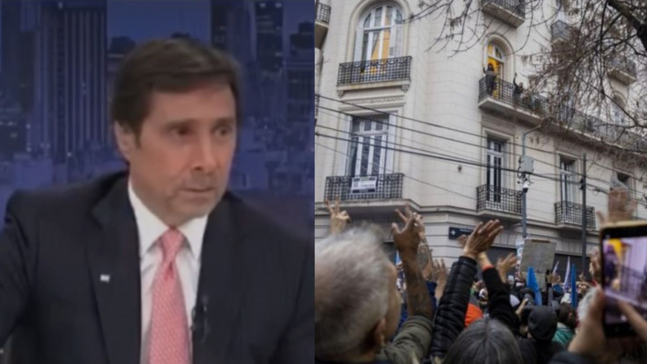 Qué dijo Eduardo Feinmann en vivo sobre la marcha de Cristina. Video de Feinmann contra Cristina. Eduardo Feinmann pide que no muestren la marcha en A24.