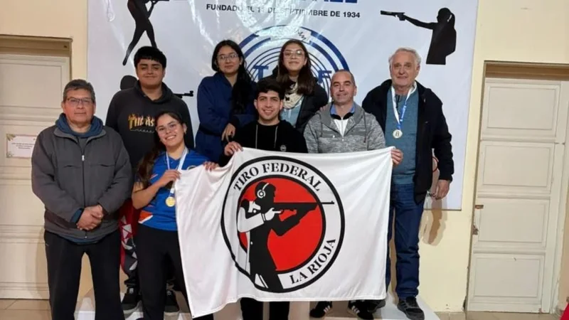 Con una puntería afilada, la delegación de Tiro Federal de La Rioja cosechó lugares en el podio mendocino