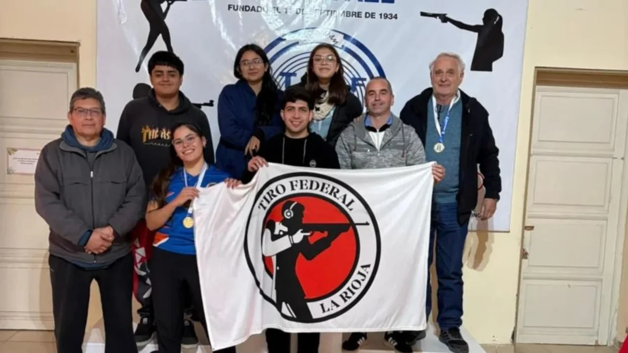 Con una puntería afilada, la delegación de Tiro Federal de La Rioja cosechó lugares en el podio mendocino