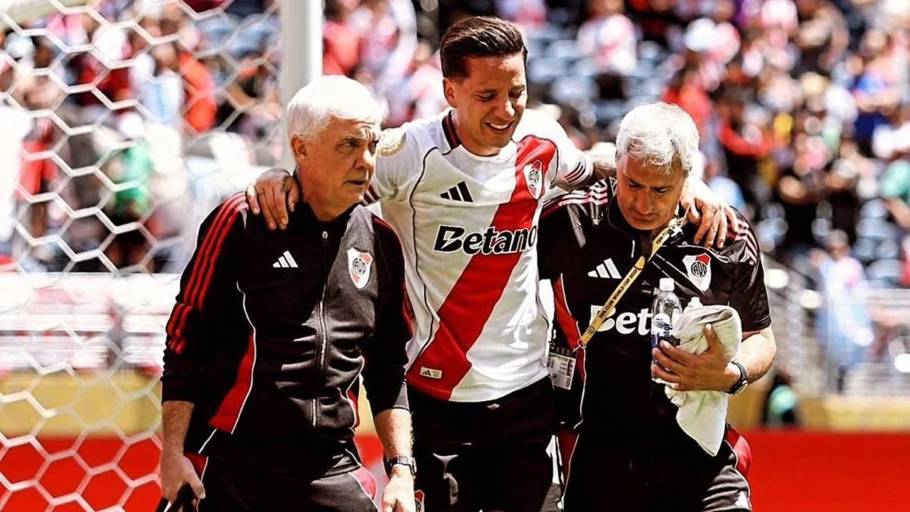 Chau Mundial de Clubes: se confirmó la peor noticia sobre la lesión de Driussi en River