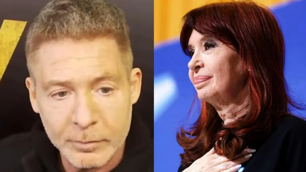 Adrián Suar y Cristina Kirchner