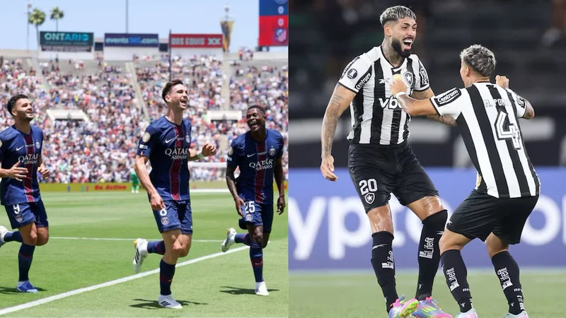 PSG vs Botafogo por Mundial de Clubes: cuándo juegan, formaciones y cómo ver en vivo