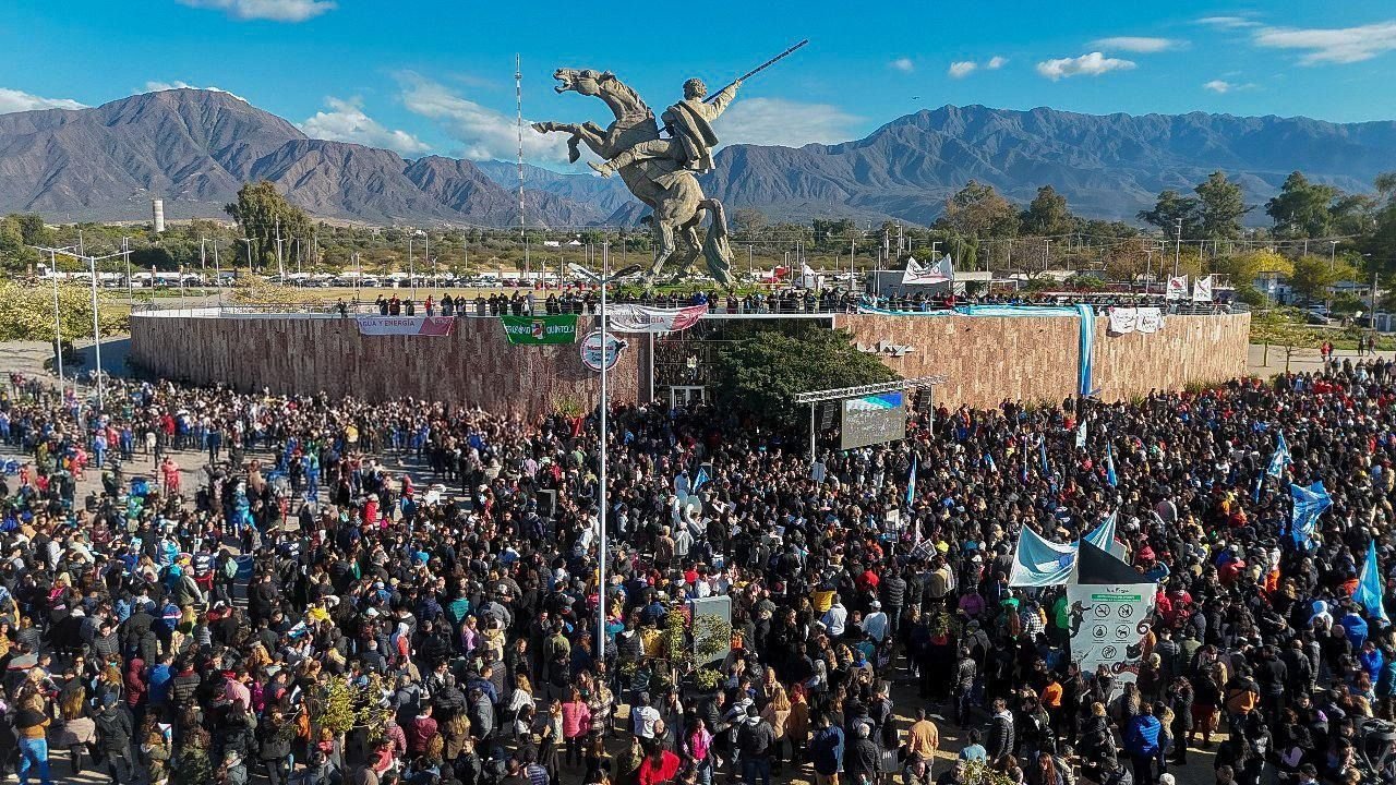 La Rioja se sumó a la masiva movilización nacional en apoyo a Cristina Fernández de Kirchner