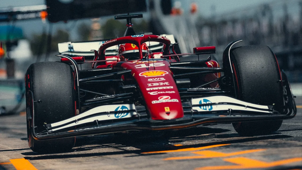 El SF-25 de Ferrari