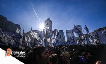 La plaza que recuperó el "vamos al volver" de la mano de Cristina | La condena de cristina