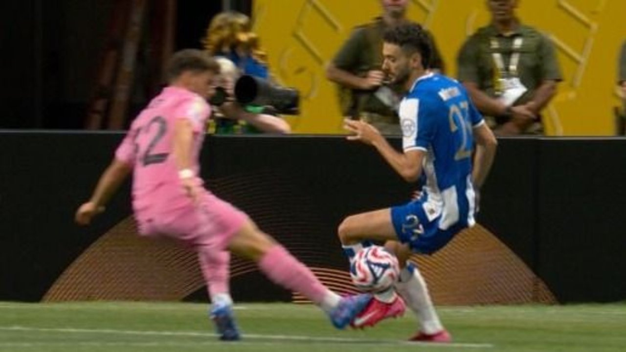 Llora el fútbol: el escándaloso penal que le cobraron al Inter Miami de Messi