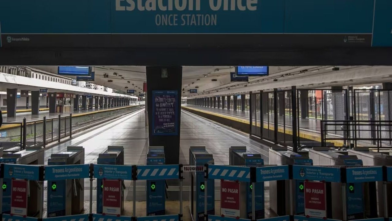 Estación Once Tren Sarmiento