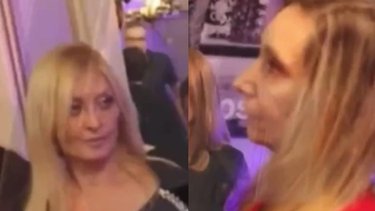 El cruce de Karina Milei y Yuyito González en un hotel: 
