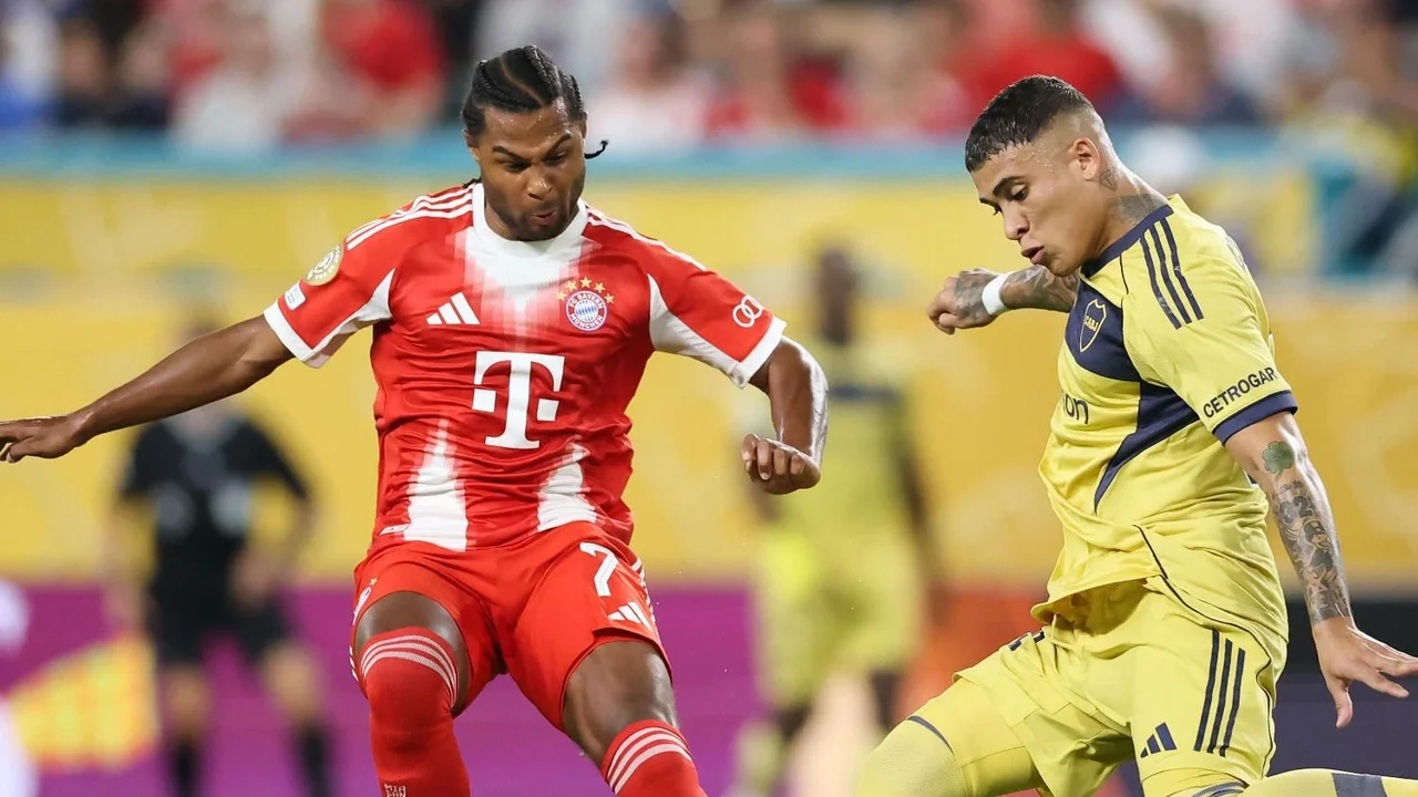 Boca luchó y mordió pero se le escapó el empate ante el Bayern Munich