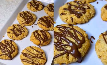 Receta de cookies sin harina y sin azúcar con solo 3 ingredientes | Recetas de cocina