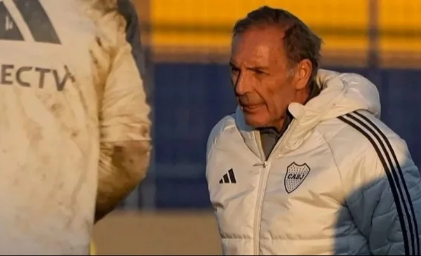 Preocupación para Russo en Boca: más malas noticias que buenas tras la práctica