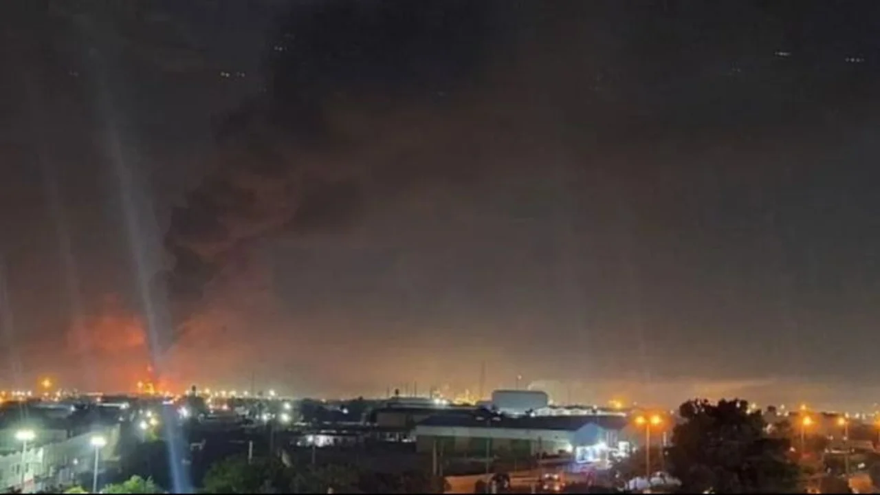 Bombardeo en Irán