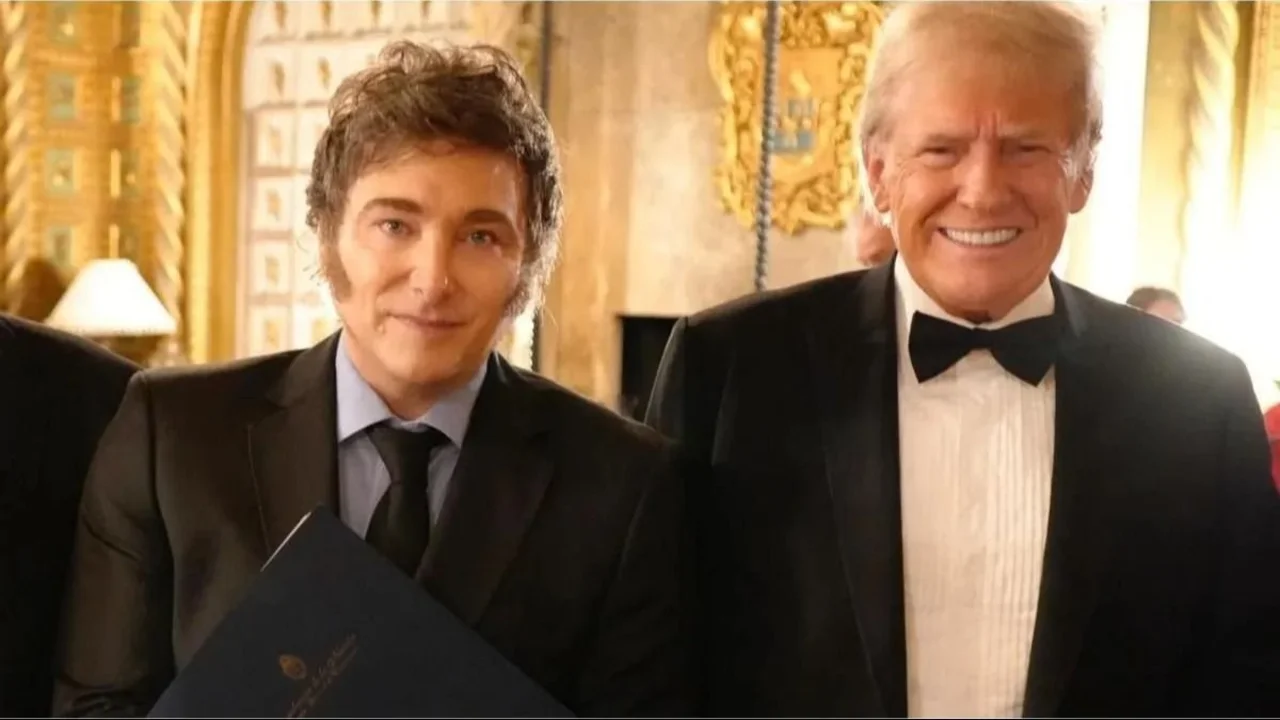 Javier Milei y Donald Trump