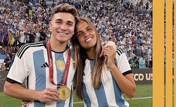 Julián Álvarez anunció que va a ser papá: "Estamos muy contentos" | Selección argentina