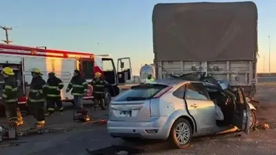 Accidente fatal en la Autovía 19. Accidente fatal en la Autovía 19.