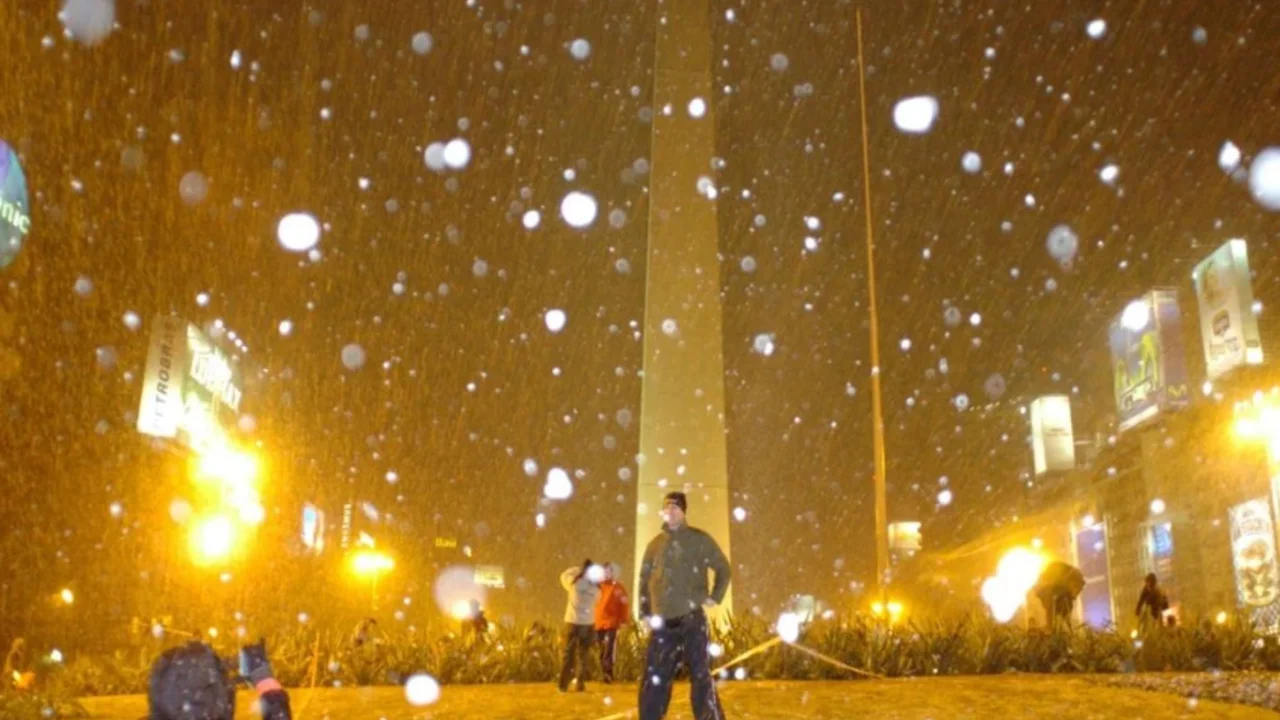 Podría nevar en Buenos Aires: los días y las temperaturas