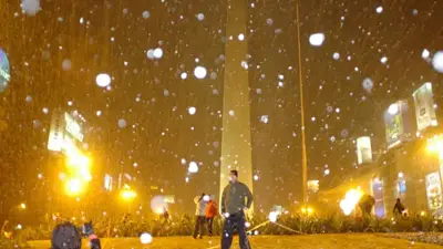 Podría nevar en Buenos Aires: los días y las temperaturas Podría nevar en Buenos Aires: los días y las temperaturas