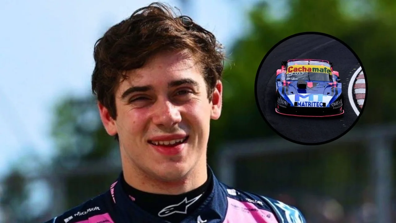 Franco Colapinto y el TC.