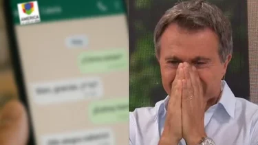 Se enteró por WhatsApp: Sergio Lapegüe recibió la peor noticia en América TV