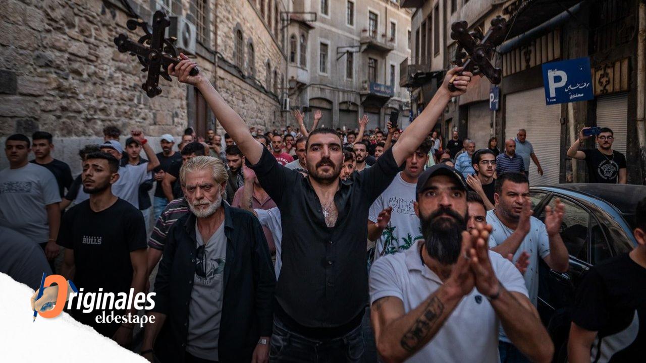 La violencia sigue golpeando a la nueva Siria: crónica de un sangriento atentado en Damasco