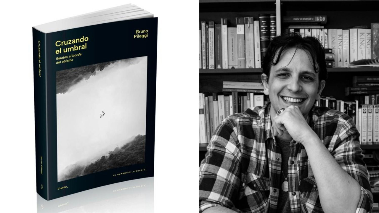 Reseña de Cruzando el umbral, el nuevo libro de Bruno Pileggi. Libros con cuentos de terror. Libros argentinos de terror.