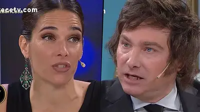 Juana Viale Javier Milei Juana Viale Javier Milei