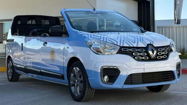 La nueva Kangoo de Renault lleva los colores de la Argentina