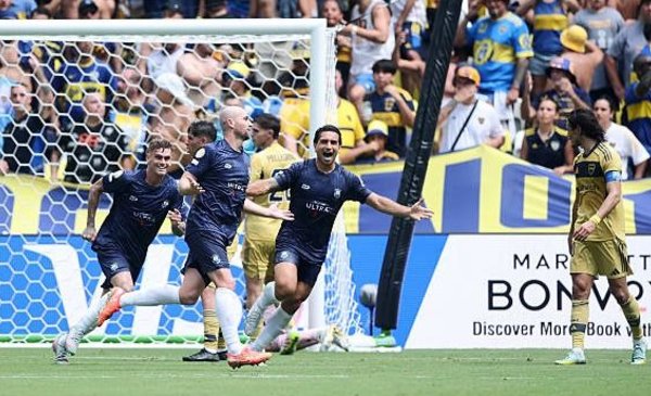 Sufre Boca: el inesperado gol del Auckland City en el Mundial de Clubes