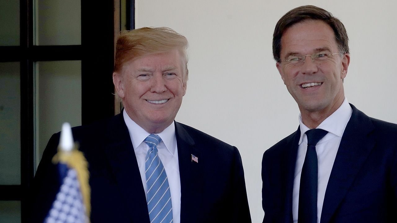 En la previa de la reunión de la OTAN, Trump filtra chats con Mark Rutte 