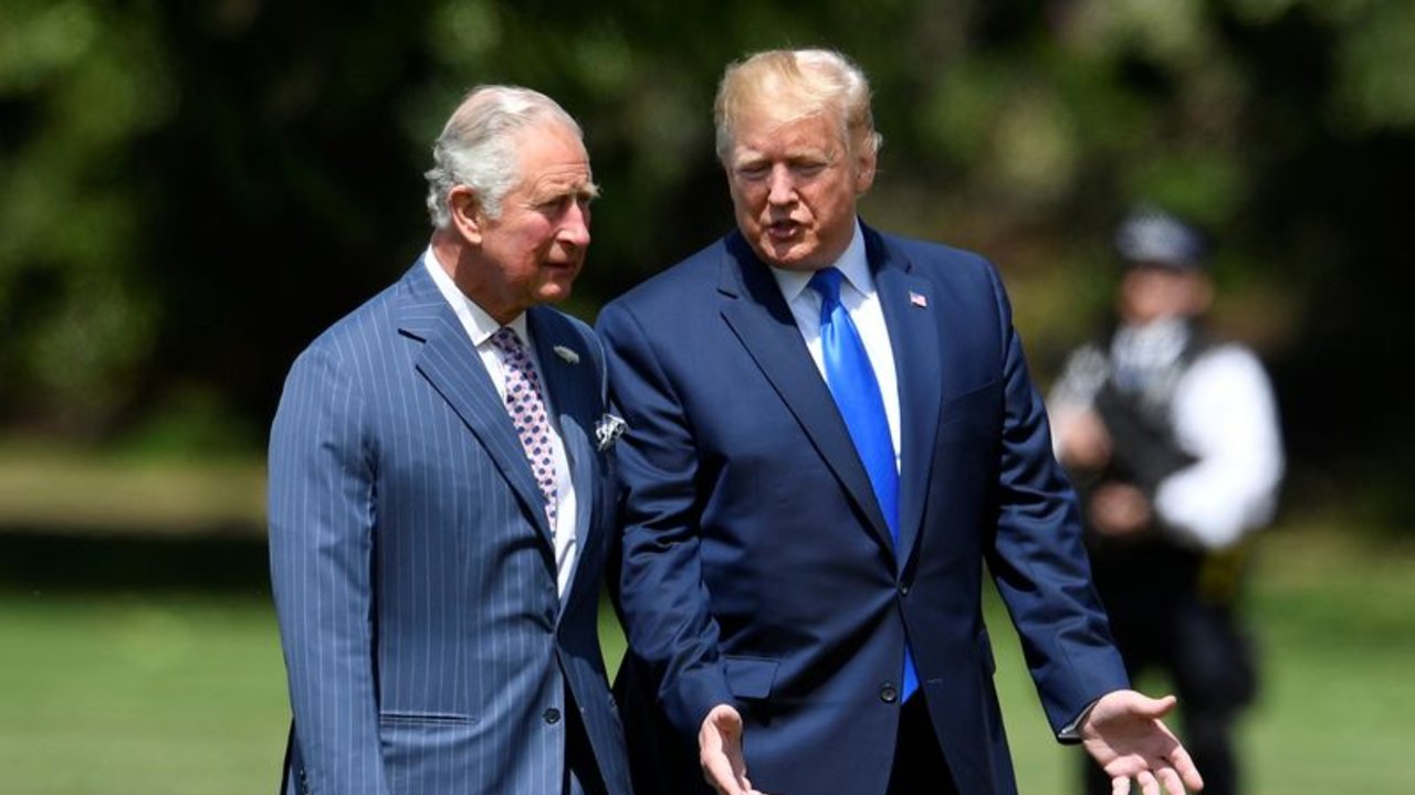 El rey Carlos recibirá a Trump en su segunda visita de Estado al Reino Unido este año
