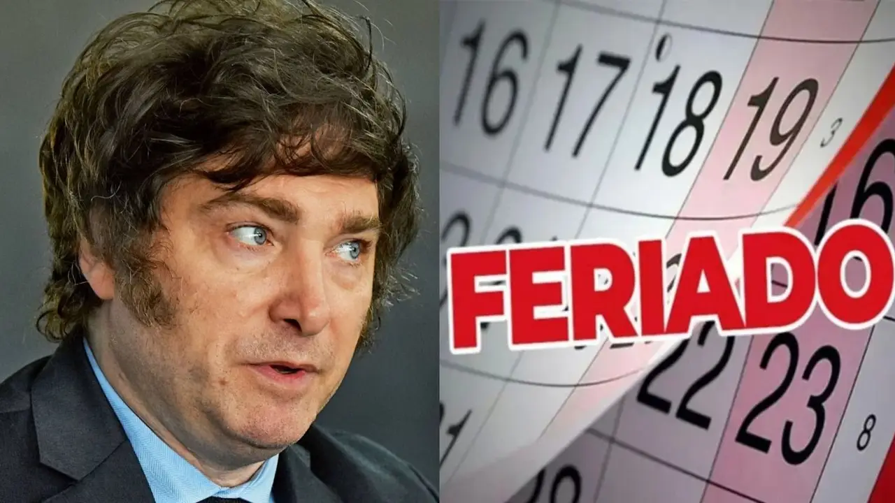 Javier Milei, feriado