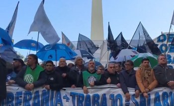 Más de 70 gremios protestan frente al Ministerio de Modernización | Javier milei presidente