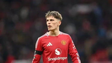 Garnacho jugaría con un campeón de la Selección Argentina: la decisión de Manchester United