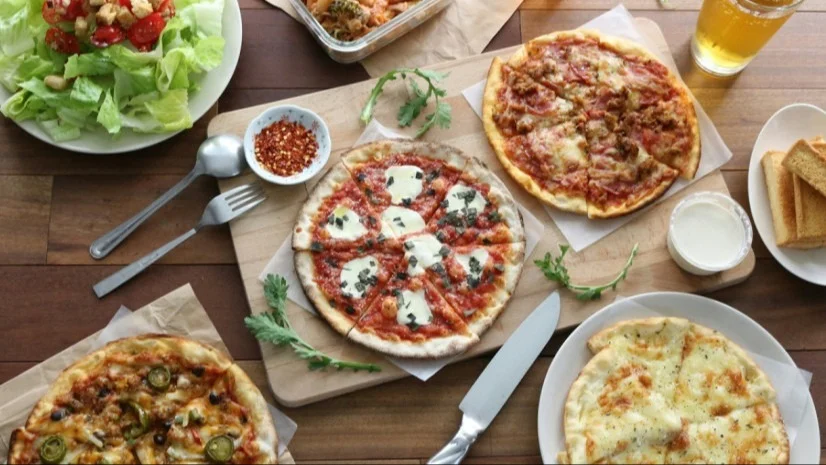 pizza, harina, receta de pizza