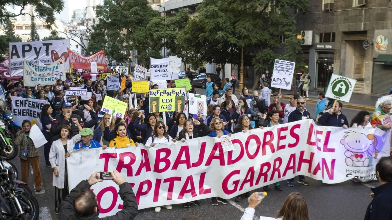Tras el festival en el Garrahan, los trabajadores anunciaron un nuevo paro el domingo