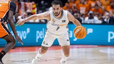 Facundo Campazzo volvió a ser campeón con Real Madrid y además se quedó con el MVP Facundo Campazzo volvió a ser campeón con Real Madrid y además se quedó con el MVP