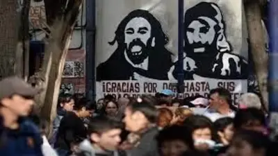 Maximiliano Kosteki y Darío Santillán. Maximiliano Kosteki y Darío Santillán.
