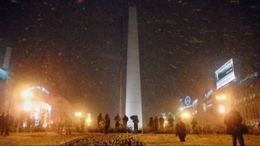 Nieve en el AMBA: cuándo pude llegar el fenómeno climático que esperan todos