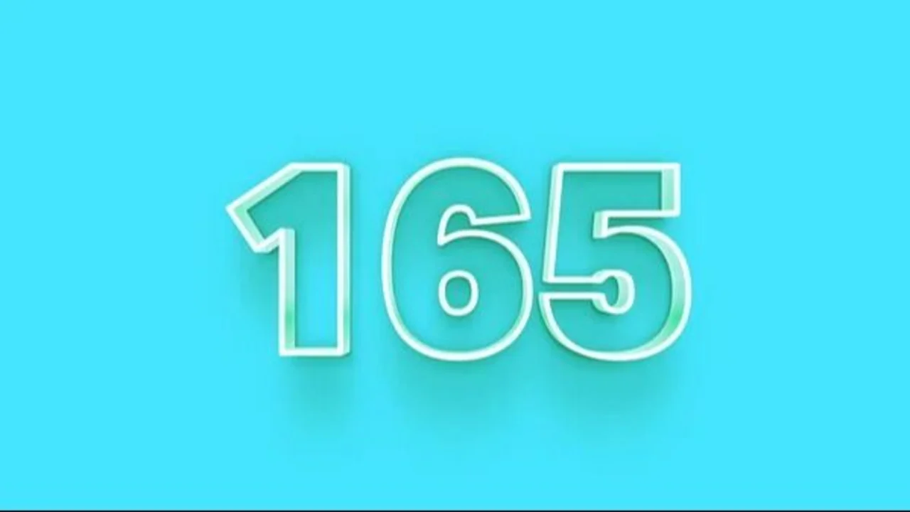 Numerología 165