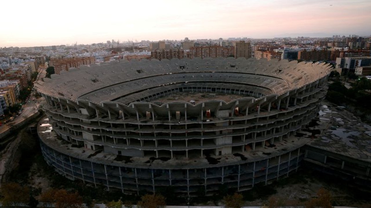 El Valencia obtiene una financiación de 377 millones para el estadio Nou Mestalla
