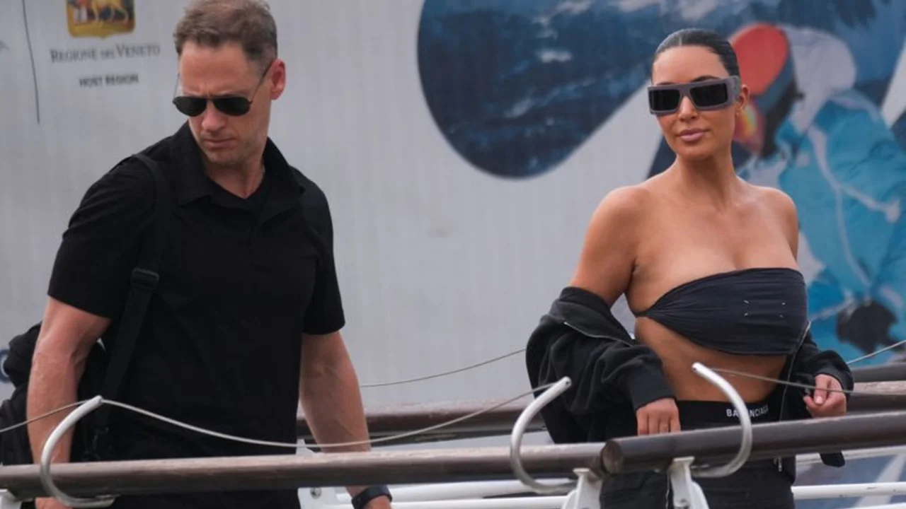 Las Kardashian llegan para la extravagante boda de Jeff Bezos en Venecia