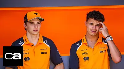 Oscar Piastri y Lando Norris Oscar Piastri y Lando Norris