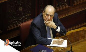 Francos huyó del Senado, enojado porque le dijeron "mentiroso" | Congreso