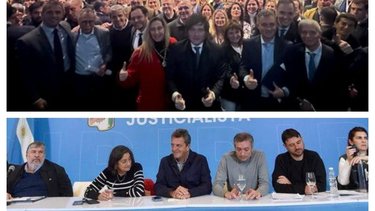 Con actos y reuniones, el PJ y LLA activan la madre de todas las batallas