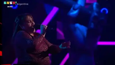 La Voz Argentina 2025 Telefe: Patricia Amame a Camara Lenta La Voz Argentina 2025 Telefe: Patricia Amame a Camara Lenta